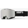Image de 100% - Norg HiPER - Masque ski Black/Silver - Mirror Silver Cat 4