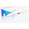 Image de 100% - S2 - Lunettes de soleil Pearl White Glitter - Blue Mirror Photochromic Cat 0-2