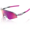 Image de 100% - Slendale XS Cat 2 - Lunettes vélo Polished Translucent Grey - Purple Multilayer Mirror Cat 2