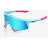 Image de 100% - Speedcraft LE Cat 3 - Lunettes VTT Tatis 4 Soft Tact Blue - Blue Topaz Mirror Cat 3