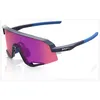 Image de 100% - Slendale Photochromic Cat 0-3 - Lunettes vélo Satin Storm Metallic - Purple Mirror Cat 2
