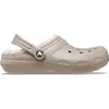Image de Crocs - Classic Lined Clog - Sabots Mushroom / Bone - 36 - 37