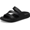 Image de Crocs Getaway Strappy Sandale, Noir, Femme, EU 38-39 | Conception Croslite légère; confort amorti toute la journée; facile à porter; résiste à l'eau; style Crocs iconique en occasion ou reconditionné
