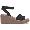 Image de Crocs Sandales Brooklyn Ankle Strap Wedge