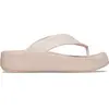Image de Tongs plateforme fille Crocs Getaway Rose 34/35 209410-6UR