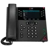 Image de Poly VVX 450 - Téléphone VoIP - (conférence) à trois capacité d'appel - SRTP, SIP, SDP - 12 lignes - noir