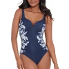 Image de Miraclesuit maillot 1 pièce classique bleu minuit en nylon 40