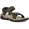 Image de Teva - Terra Fi 5 Universal Leather - Sandales randonnée homme Dark Gull Grey - 47