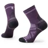 Image de Smartwool - Hike Light Cushion Mid Crew Sock - Chaussettes randonnée femme Purple Iris - L (42 - 45)