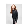 Image de Nike Girls' Fitness Long Sleeve 1/2 Zip Top Junior - Noir, Noir 10-12Y