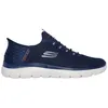 Image de Skechers - Slip-Ins  Summits - High Range - Chaussures lifestyle homme Marine - 41