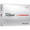 Image de Titleist Balles de golf Pro V1x RTC - Lot de 12, blanc