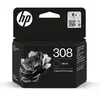 Image de Cartouche D'Encre 308 Authentique Noir (7Fp21Ue) Pour Hp Envy 6110, 6120, 6130, 6520, 6530