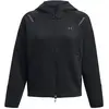 Image de Veste de survêtement zippée femme Under Armour Unstoppable Fleece Noir L 1379842-001