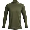 Image de Sous maillot ajusté à col montant Under Armour ColdGear Vert XL 1366066-390