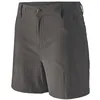 Image de Patagonia - Quandary Shorts - Short randonnée femme Forge Grey - US 12 - Entrejambe 5"