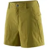 Image de Patagonia - Quandary Shorts - Short randonnée femme Graze Green - US 12 - Entrejambe 5"