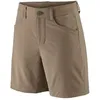 Image de Patagonia - W's Landfarer Bike Shorts - Short VTT femme Wing Grey - US 4