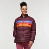 Image de Cotopaxi - Fuego Down Jacket - Doudoune femme Wine Stripes - S