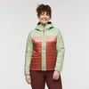 Image de Cotopaxi - Capa Insulated Hooded Jacket - Doudoune femme Green Tea / Faded Brick - XS