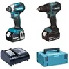 Image de Kit 2 outils sans fil Makita 18V 3,0Ah (DDF490, DTD153) Moteurs Brushless MAKPAC 3