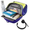 Image de - Campus - sac à dos pour ordinateur portable - 15.6" - bleu, citron vert