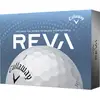Image de Callaway REVA 23 Balles de golf - paquet de 12, blanc