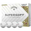 Image de Callaway Balles de golf Supersoft LTD 25 Cheers 12-Pack , blanc