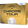 Image de Callaway Balles de golf Chrome Tour Triple Track 2026 - Paquet de 12, blanc