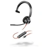 Image de Poly Blackwire 3310 - Blackwire 3300 series - micro-casque - sur-oreille - filaire - USB-C - noir - certifié UC