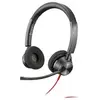 Image de Poly Blackwire 3320 - Blackwire 3300 series - micro-casque - sur-oreille - filaire - USB-C - noir - certifié UC, Certifié pour Microsoft Teams