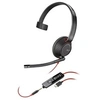 Image de Poly Blackwire 5210 - Blackwire 5200 series - micro-casque - sur-oreille - filaire - jack 3,5mm, USB-C - noir - Certifié pour Microsoft Teams,