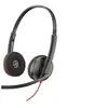 Image de Poly Blackwire 3220 - Blackwire 3200 Series - micro-casque - sur-oreille - filaire - USB-C - noir - Certifié Skype, certifié Cisco Jabber, Certifié