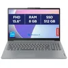 Image de Lenovo IdeaPad Slim 3 15IAH8 - Ordinateur Portable 15.6'' FHD (Intel Core i3-N305, RAM 8Go, SSD 512Go, Intel UHD Graphics, Windows 11 Home) Clavier AZERTY Français - Gris en occasion ou reconditionné