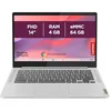 Image de Lenovo IdeaPad Slim 3 Chromebook 14M868 - Ordinateur Portable 14'' FHD (MediaTek Kompanio 520, RAM 4Go, eMMC 64Go, Arm Mali-G52 Graphics, Chrome OS) Clavier AZERTY Français - Gris en occasion ou reconditionné