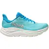 Image de Chaussures Hoka Clifton 10 Bleu Blanc SS25 Femme, Taille EU 36
