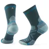 Image de Smartwool - Hike Targeted Cushion Mid Crew Socks - Chaussettes randonnée femme Twilight Blue - L (42 - 45)