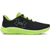 Image de Chaussures de running grade school enfant Under Armour Charged Pursuit 3 Big Logo Noir 38 3026695-003
