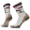 Image de Smartwool - Hike Light Cushion Mountain Moon Crew - Chaussettes randonnée femme Ash - M (38 - 41)