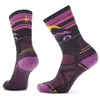 Image de Smartwool - Hike Light Cushion Mountain Moon Crew - Chaussettes randonnée femme Purple Iris - S (34 - 37)