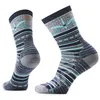 Image de Smartwool - Hike Targeted Cushion Dragon Stitch Mid Crew Socks - Chaussettes randonnée femme Deep Navy - S (34 - 37)