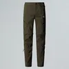Image de The North Face - Exploration Reg Tapered Convertible Pant - Pantalon randonnée convertible homme New Taupe Green - 28 - Long