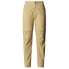 Image de The North Face - Exploration Reg Straight Convertible Pant - Pantalon randonnée convertible femme Khaki Stone - 12 - Long