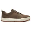 Image de Timberland - Maple Grove Low Lace Up Leather - Chaussures lifestyle homme Dark Brown Nubuck - 42