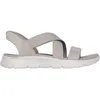 Image de Skechers - Go Walk Flex Sandal - Glimmer - Sandales randonnée femme Taupe - 41