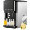 Image de Distributeur d'eau et Machine à glaçons 3-en-1 BS-101 Acier inoxydable Noir et argent