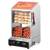 Image de Cuiseur Vapeur Hot Dogs 2 Niveaux Chauffe Pains Electrique Efficace Capacité 37L