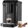 Image de VEVOR Machine à Expresso Automatique, Cafetière Expresso Professionnelle 15 bars avec Broyeur Intégré, 15 Réglages de Mouture, avec Réservoir d'Eau de 1,5 L et Trémie à Grains de 180 g, pour Bureau en occasion ou reconditionné