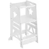 Image de Tour d'Observation Enfant Montessori Apprentissage Réglable 158,9 kg Blanc