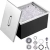 Image de Bac à glace encastrable 30,25 L - Inox - Isolation 24H - Avec couvercle